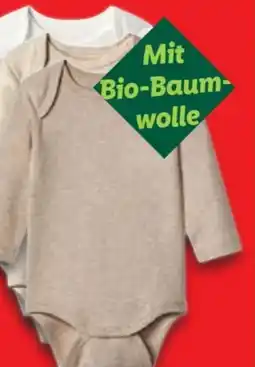 Lidl Lupilu 3 Baby-Bodys Angebot