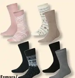 Lidl Esmara Men Thermo-Socken 2 Paar Angebot