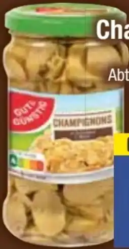 E-Center Gut & Günstig Champignons Angebot