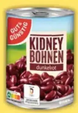 E-Center Gut & Günstig Kidneybohnen Angebot