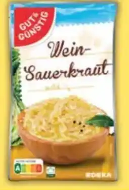 E-Center Gut & Günstig Wein-Sauerkraut Angebot