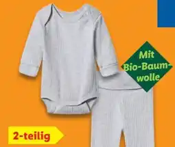 Lidl Lupilu Bio Mitwachsendes Geripptes Baby-­Set Angebot