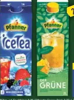 E-Center Pfanner Eistee Angebot