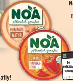 E-Center NOA Hummus Vegan Angebot