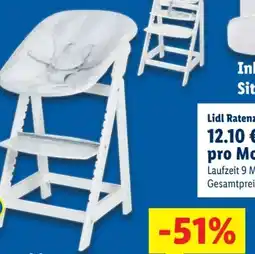 Lidl Roba Treppenhochstuhl Born Up Zickzack Angebot