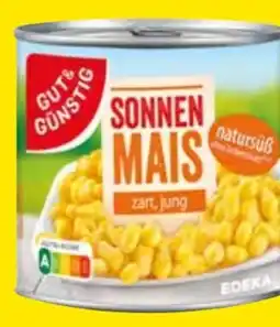 Edeka Gut & Günstig Sonnenmais Angebot