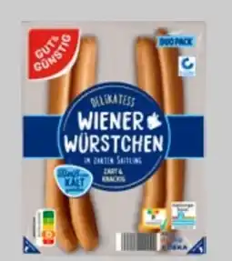 Edeka Xpress Gut & Günstig Delikatess Wiener Würstchen Angebot