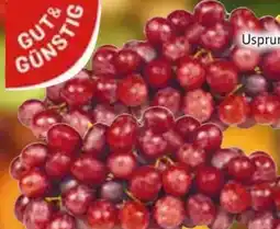 Edeka Gut & Günstig Tafeltrauben Angebot