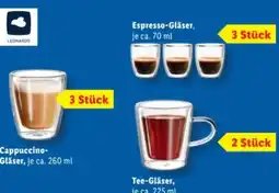 Lidl Leonardo Thermogläser Tavolino Angebot