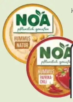 Edeka NOA Hummus Vegan Angebot