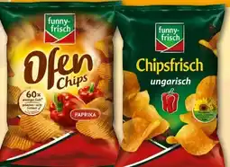 REWE Center Funny Frisch Ofen Chips Paprika Angebot