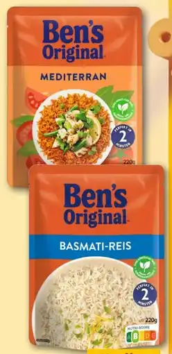 REWE Center Ben's Original Express Reis Angebot