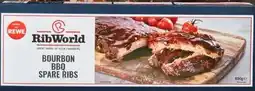 REWE Center Rib World Bourbon BBQ Spare Ribs Angebot