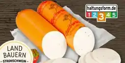 REWE Center Metzgerei Landbauern Schiller Strohschwein Gelbwurst Angebot