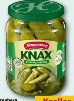 REWE Center Hengstenberg Knax Gewürzgurken Angebot