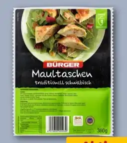 REWE Center Bürger Maultaschen Angebot