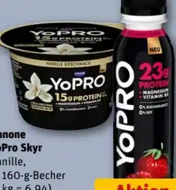 REWE Center Danone YoPro Skyr Vanille Angebot