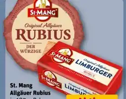 REWE Center St. Mang Original Allgäuer Rubius Angebot