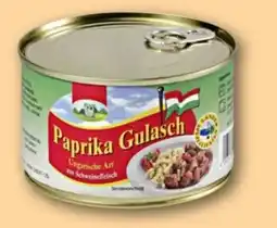 REWE Center Gutes aus der Eifel Fleischgericht Paprika Gulasch Angebot