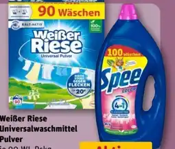 REWE Center Weißer Riese Universalwaschmittel Pulver Angebot