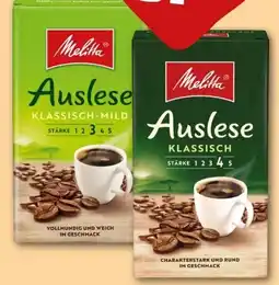 REWE Center Melitta Kaffee Auslese Angebot