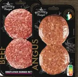 REWE Butcher’s Burger Angus Irish Beef Patties Angebot