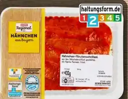 REWE Rewe Regional Hähnchen-Minutenschnitzel mariniert Angebot