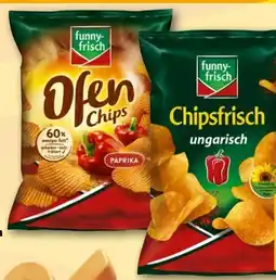 REWE Funny Frisch Ofen Chips Paprika Angebot