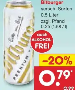 Netto Marken-Discount Bitburger Pilsener Angebot