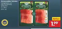 Netto Marken-Discount Familie Wein Schwarzwälder Schinken Angebot