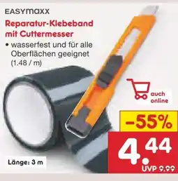 Netto Marken-Discount easy! MAXX Reparatur-Klebeband Angebot