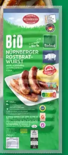 Lidl Bio Nürnberger Rostbratwurst Angebot