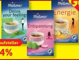 Lidl Meßmer Tee Angebot