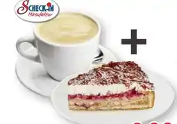 Scheck-in-Center Scheck-in Manufaktur Tasse Kaffee + 1 Stück Meraner Nusskuchen Angebot