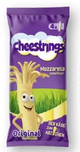 Scheck-in-Center Cheestrings Mozzarella Original Angebot