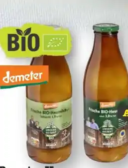 Scheck-in-Center Unsere Heimat Echt & Gut Frische Bio Heumilch Angebot