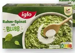 Scheck-in-Center Iglo Rahm-Spinat Angebot