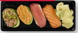 Scheck-in-Center Sushi Lachs-Thunfisch Nigiri & Gunkan Angebot