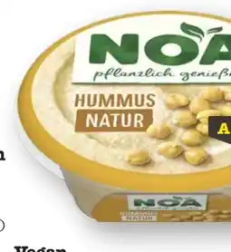 Scheck-in-Center NOA Brotaufstrich Hummus Natur Vegan Angebot