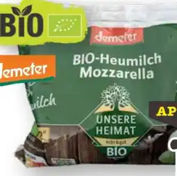 Scheck-in-Center Unsere Heimat Echt & Gut Bio-Heumilch Mozzarella Angebot