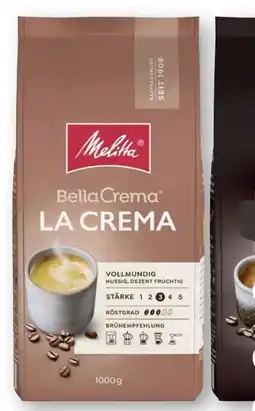 Scheck-in-Center Melitta BellaCrema La Crema Angebot