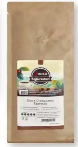 Scheck-in-Center Scheck-in Kaffeerösterei Dolce Diamantina Espresso Angebot