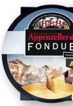 Scheck-in-Center Appenzeller Fondue Snack Angebot