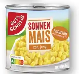 Scheck-in-Center Gut & Günstig Sonnenmais Angebot