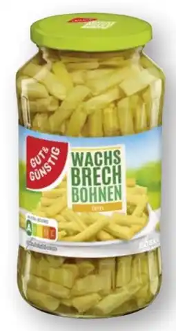 Scheck-in-Center Gut & Günstig Wachsbrechbohnen Angebot