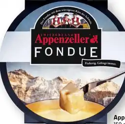 Edeka Appenzeller Fondue Snack Angebot