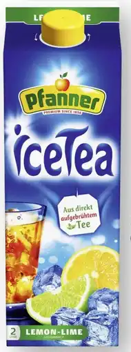 Edeka Pfanner Ice Tea Angebot