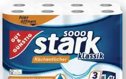 Edeka Gut & Günstig Sooo stark klassik Küchentücher Angebot