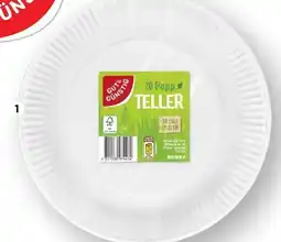 Edeka Gut & Günstig Pappteller Angebot