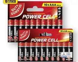 Edeka Gut & Günstig Alkaline-Batterien Mignon AAA Angebot